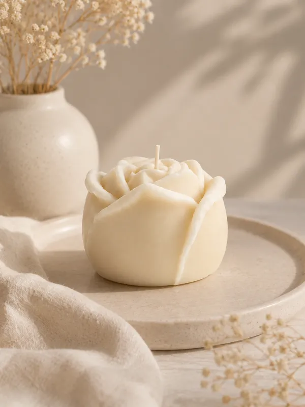 Rose_Scented_Decorative_Candle