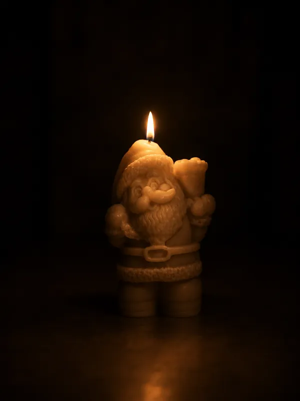 Santa_Scented_Decorative_Candle