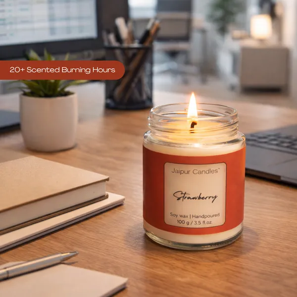 Strawberry_Scented_Soy_Wax_Jar_Candle