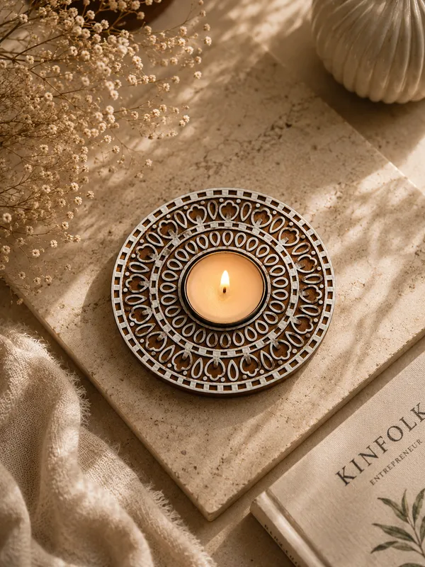Jaipur_Candles_Wooden_Tealight_Candle_Holder_with_10_Unscented_Tealight_Candles