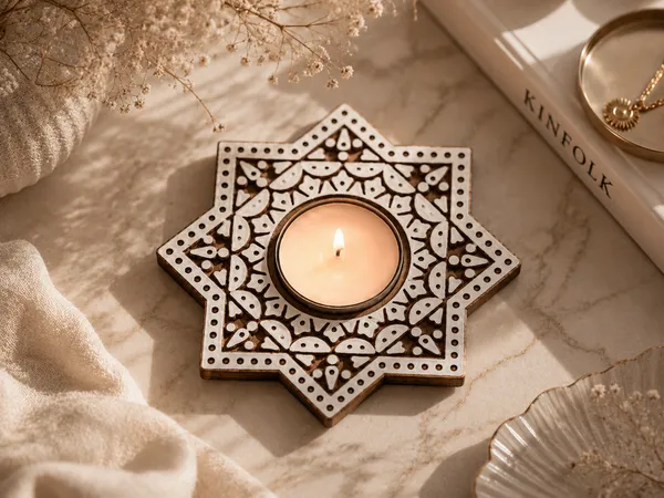 Jaipur_Candles_Wooden_Tealight_Candle_Holder_with_10_Unscented_Tealight_Candles