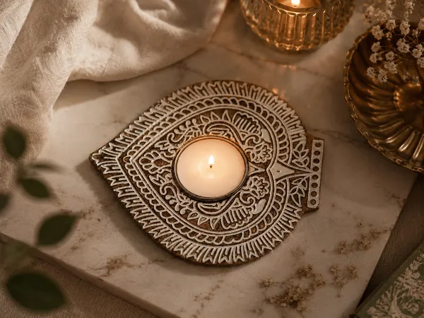 Jaipur_Candles_Wooden_Tealight_Candle_Holder_with_10_Unscented_Tealight_Candles