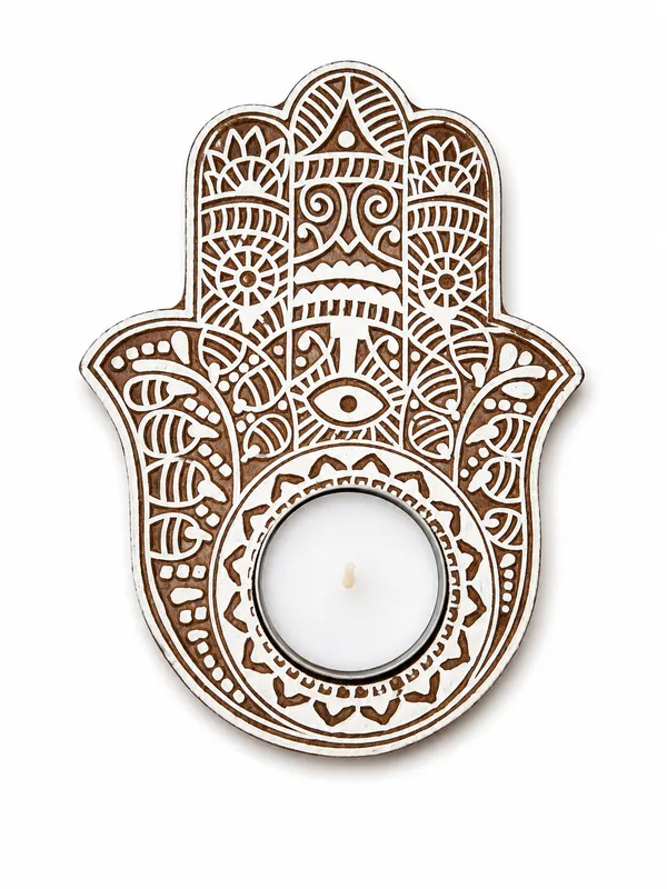 Jaipur_Candles_Wooden_Tealight_Candle_Holder_with_10_Unscented_Tealight_Candles
