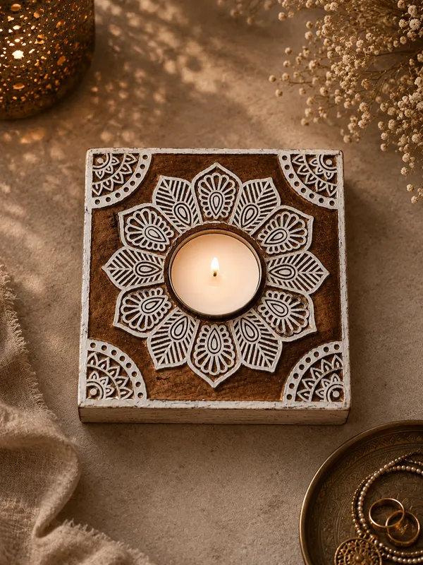 Jaipur_Candles_Wooden_Tealight_Candle_Holder_with_10_Unscented_Tealight_Candles