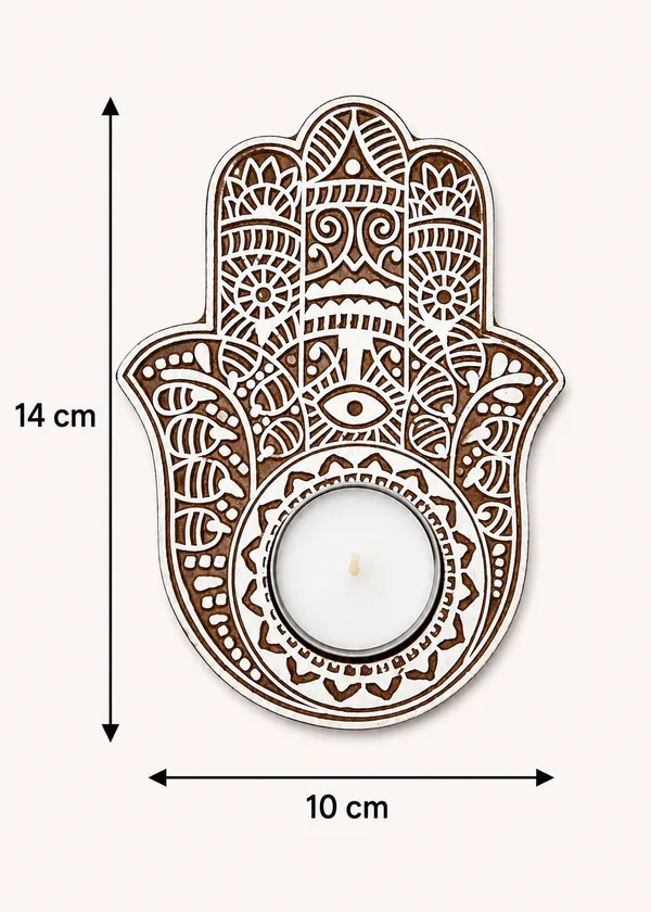 Jaipur_Candles_Wooden_Tealight_Candle_Holder_with_10_Unscented_Tealight_Candles