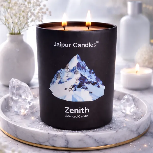 Zenith:_White_Amber_&_Whiskey_Scented_Candle