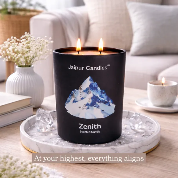 Zenith:_White_Amber_&_Whiskey_Scented_Candle