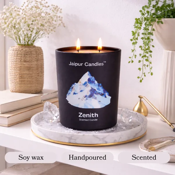 Zenith:_White_Amber_&_Whiskey_Scented_Candle