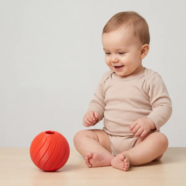 Segmented_Foam_Ball_-_Red_Puzzle_Ball_Toy