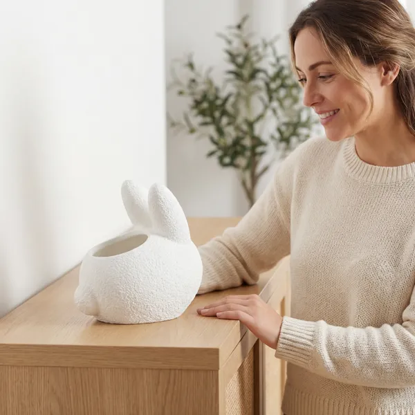 3D_White_Pla_Bunny_Figurine_-_Decorative_Home_Accent