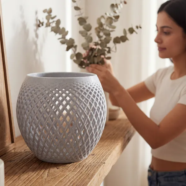 3D_Grey_Pla_Plygon_Orchid_Planter