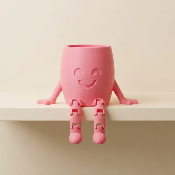 Pink_Sitting_Character_Planter_Pot_With_Articulated_Legs