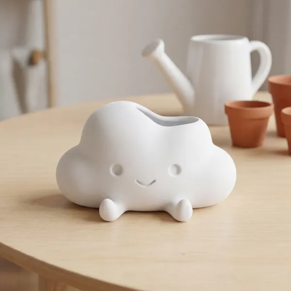 Cute_White_Cloud_Planter_With_Smiling_Face_And_Legs