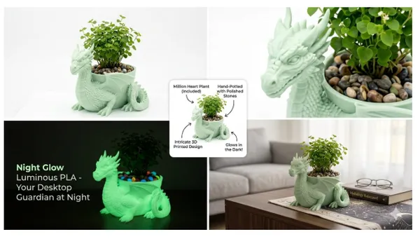 White_Dragon_Planter_-_Glow_In_Dark_Desktop_Plant_Pot_With_Drainage