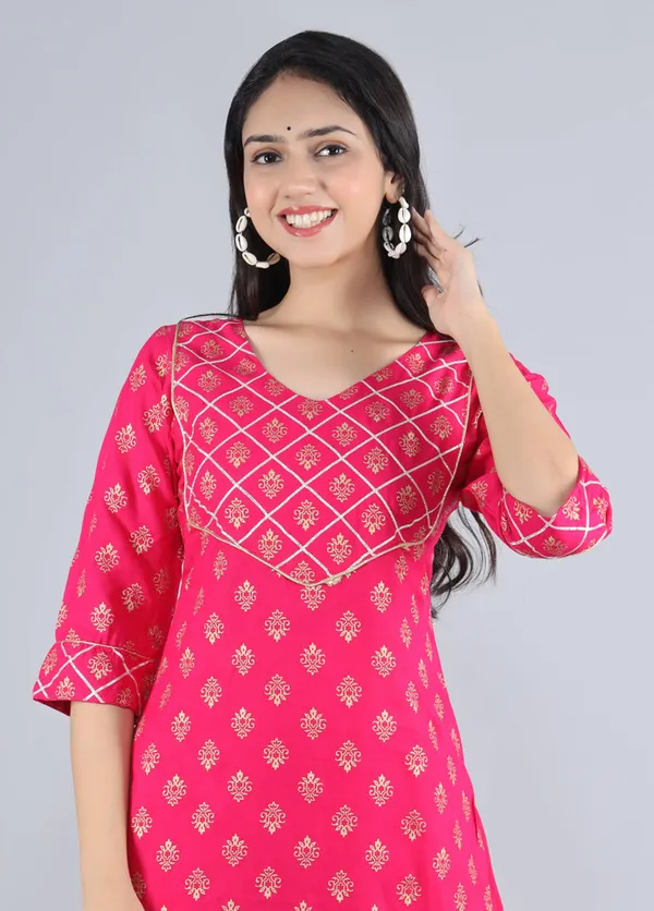 Women_Pink_Printed_Kurta_with_Palazzo_Set