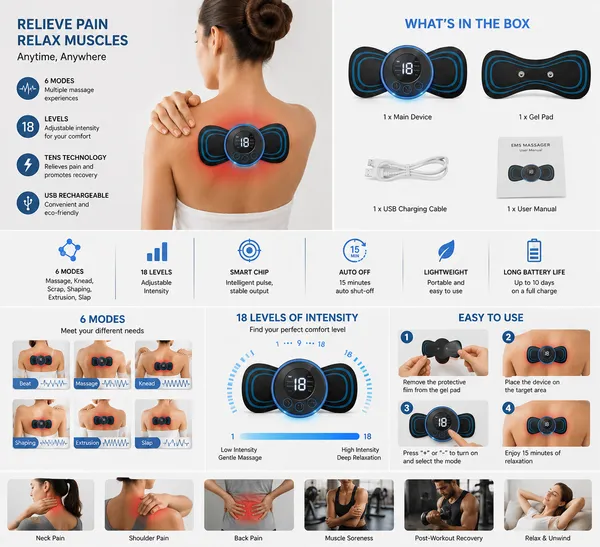 Rechargeable_butterfly-shaped_EMS_Body_Massager_featuring_a_digital_display_with_multiple_modes
