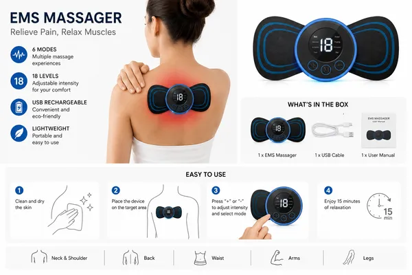 Rechargeable_butterfly-shaped_EMS_Body_Massager_featuring_a_digital_display_with_multiple_modes