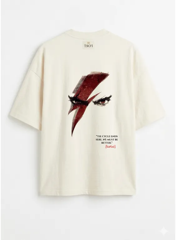 Cream_Graphic_Print_Oversized_T-Shirt_For_Men