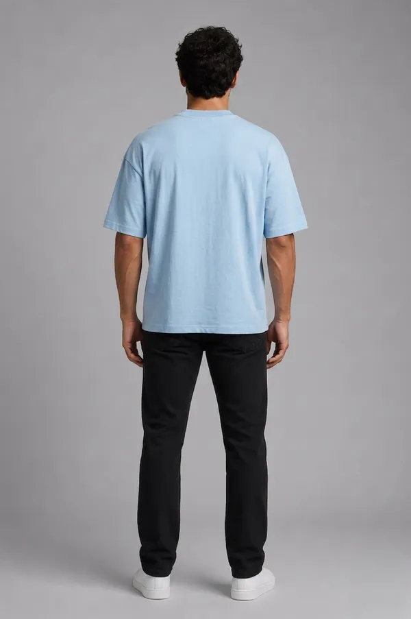 Light_Blue_Anime_Graphic_Print_Oversized_T-Shirt_For_Men
