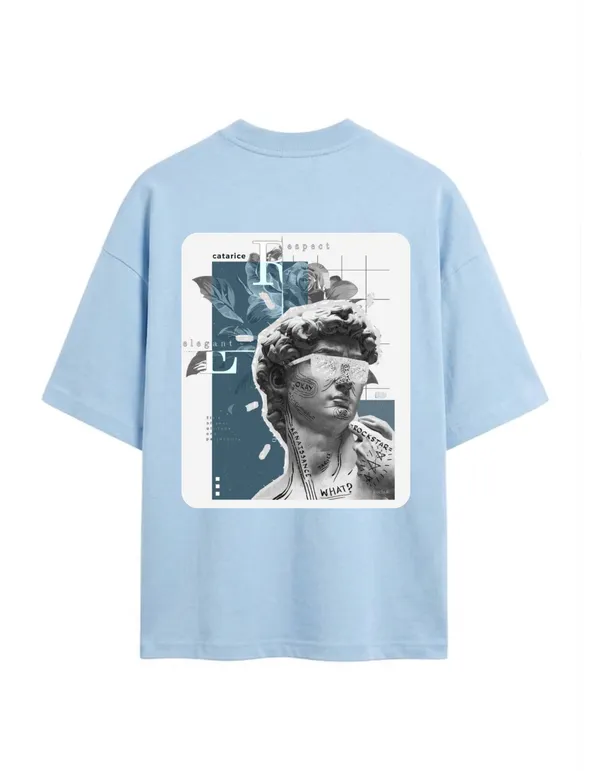 Light_Blue_Graphic_Print_Oversized_T-Shirt_For_Men