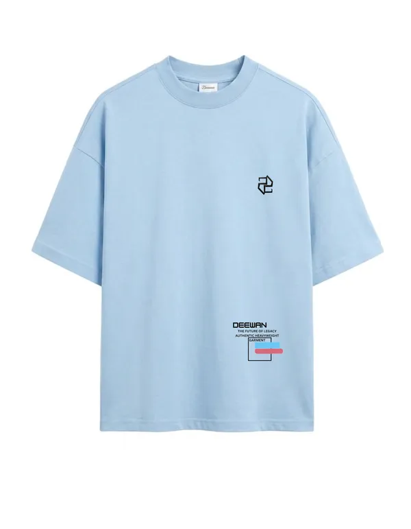 Light_Blue_Graphic_Print_Oversized_T-Shirt_For_Men