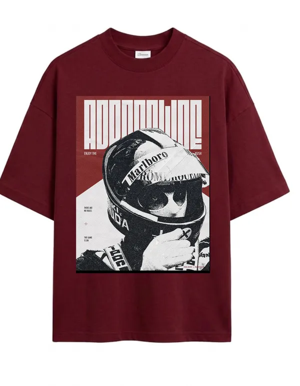 Maroon_Oversized_Graphic_Print_T-Shirt_For_Men