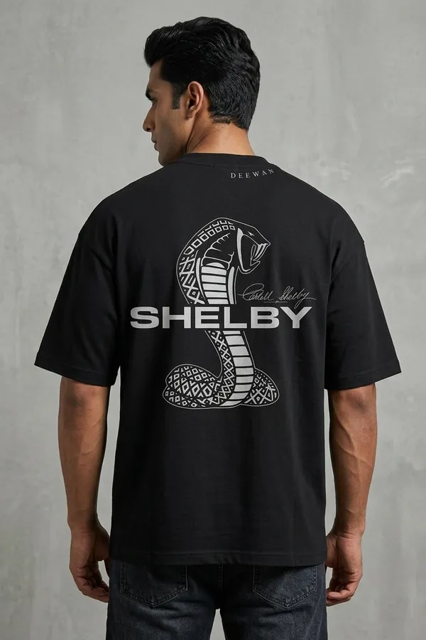 Black_Shelby_Cobra_Graphic_Oversized_T-Shirt_For_Men