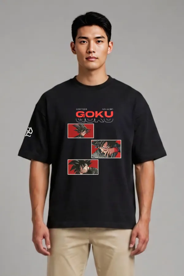 Black_Goku_Graphic_Print_Oversized_T-Shirt_For_Men