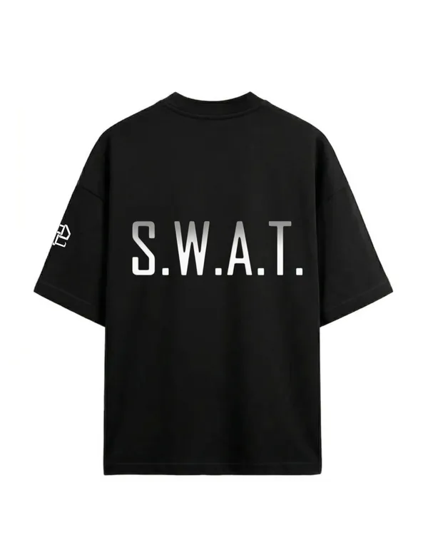 Black_Graphic_Print_Oversized_Crew_Neck_T-Shirt_For_Men