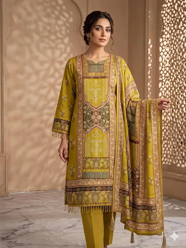 Mustard_Yellow_Chinon_Unstitched_Suit_For_Women