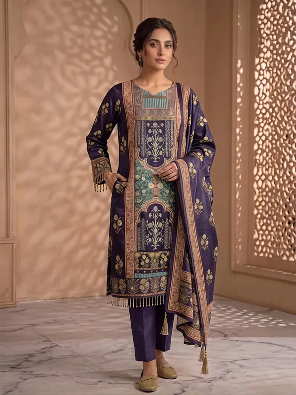 Purple_Chinon_Digital_Ethnic_Suit_Set_For_Women