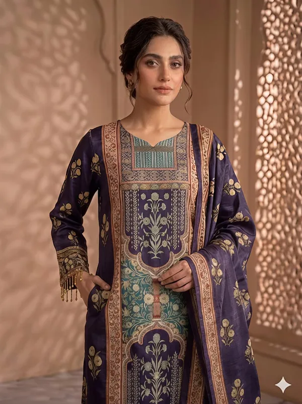Purple_Chinon_Digital_Ethnic_Suit_Set_For_Women