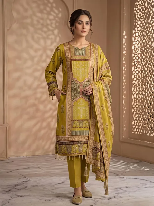 Mustard_Yellow_Chinon_Unstitched_Suit_For_Women