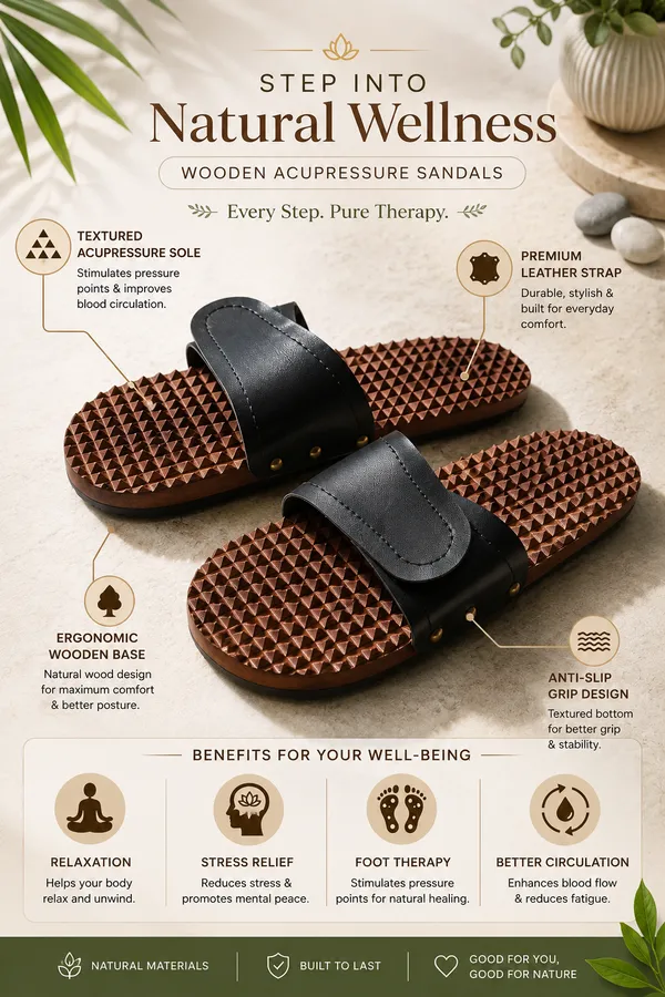 Unisex_Wooden_Acupressure_Massager_Slipper