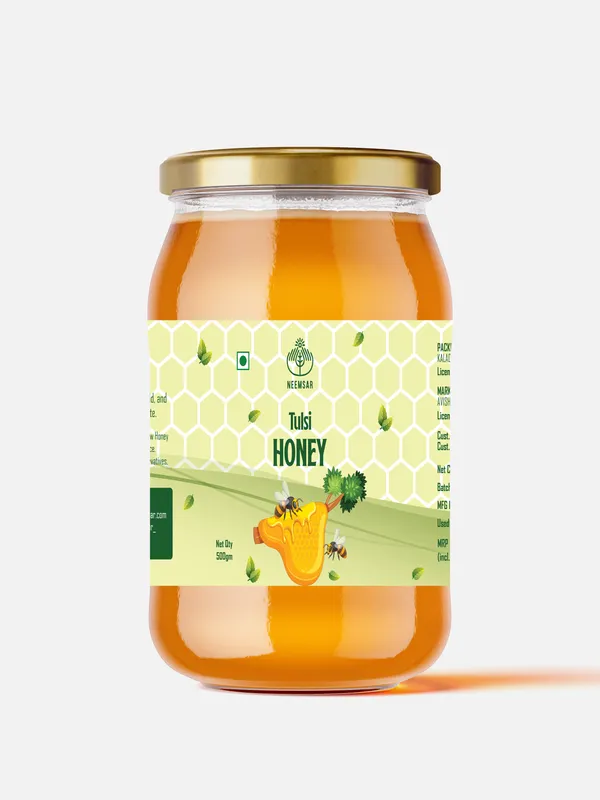 Tulsi_Honey_250g_|_100%_Pure_&_Natural_Honey_Infused_with_Tulsi_|_Immunity_Booster_|_No_Added_Sugar_|_Raw_&_Unprocessed_Honey