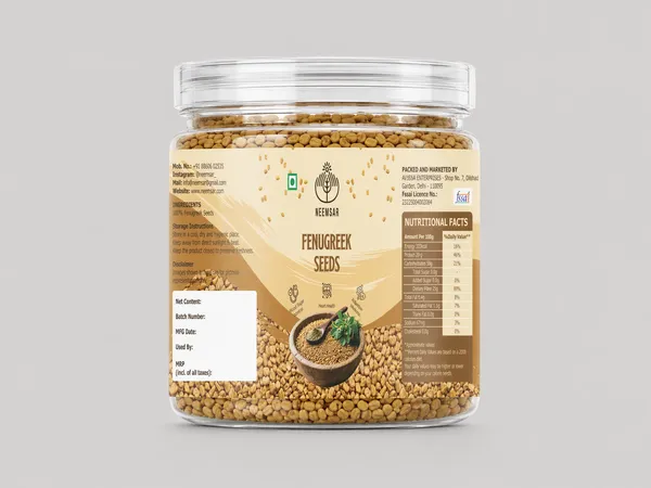 Fenugreek_Seeds_(Methi_Dana)_|_Whole_Raw_Fenugreek_Seeds_|_Premium_Quality_|_Natural_Kitchen_Ingredient_|_PET_Jar