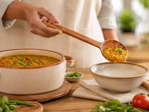 Neemsar_Neem_Wood_Cooking_Spoon_(Ladle)_|_100%_Natural_Neem_Wood_|_Antibacterial_|_Non-Stick_Safe_|_Heat_Resistant_Kitchen_Spoon