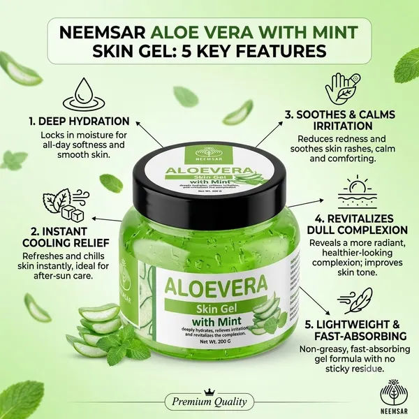 NEEMSAR_Aloe_Vera_Skin_Gel_with_Mint_–_Deep_Hydration_&_Cooling_Care_