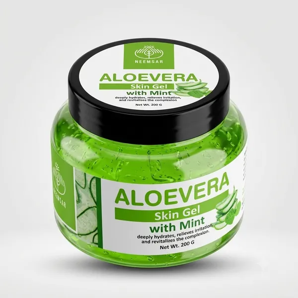 NEEMSAR_Aloe_Vera_Skin_Gel_with_Mint_–_Deep_Hydration_&_Cooling_Care_