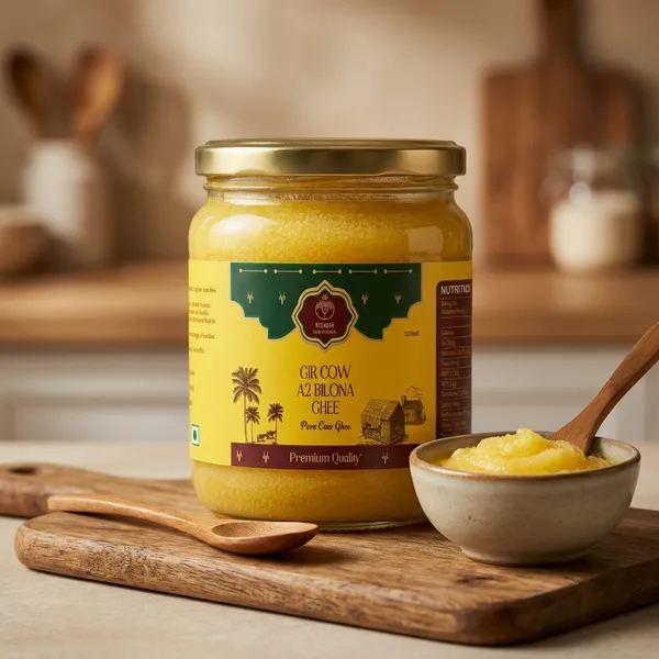 Gir_Cow_A2_Bilona_Ghee_|_Premium_Pure_Desi_Cow_Ghee_|_Traditionally_Hand_Churned_Bilona_Method_|_Rich_Aroma_&_Nutrient_Dense_|_500_ml_Glass_Jar