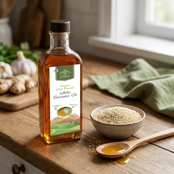 Organic_Wood_Pressed_White_Sesame_Oil_|_100%_Pure_Kachi_Ghani_Til_Oil_|_Cold_Pressed_Natural_Cooking_Oil_|_Rich_in_Antioxidants_|_Chemical_Free_|_PET_Bottle