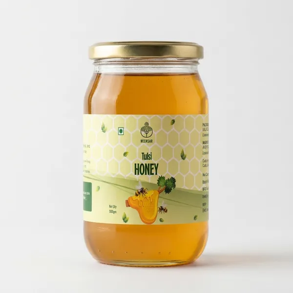 Tulsi_Honey_250g_|_100%_Pure_&_Natural_Honey_Infused_with_Tulsi_|_Immunity_Booster_|_No_Added_Sugar_|_Raw_&_Unprocessed_Honey