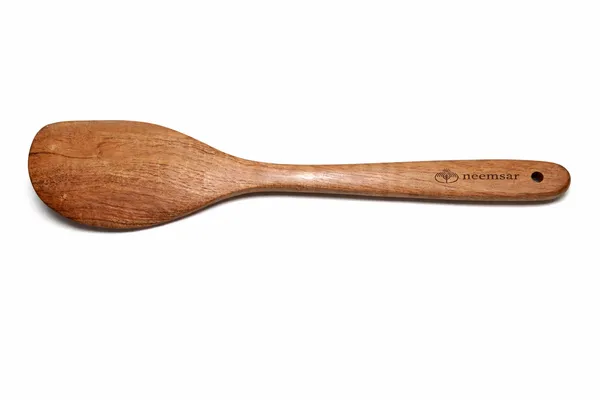 Neemsar_Neem_Wood_Rounded_Cooking_Spatula_|_100%_Natural_Neem_Wood_|_Antibacterial_|_Non-Stick_Safe_|_Heat_Resistant_Kitchen_Turner