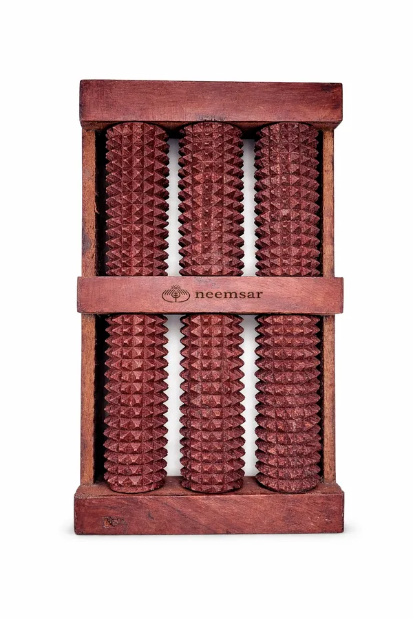 Neemsar_Wooden_Foot_Massager_Roller_|_Acupressure_Reflexology_Foot_Roller_with_6_Spiked_Rollers_|_Pain_Relief_&_Blood_Circulation_Therapy_Tool