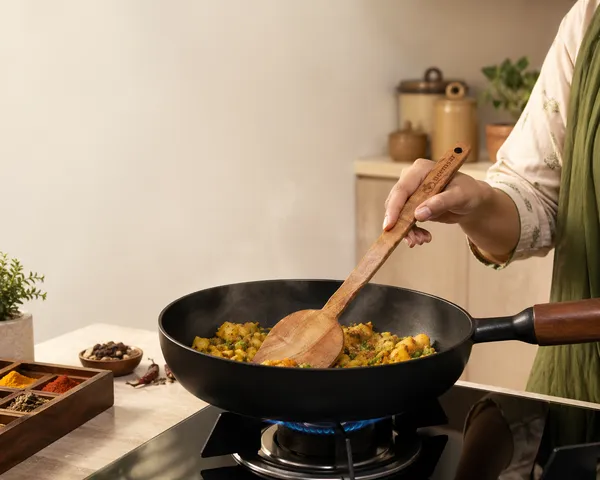Neemsar_Neem_Wood_Cooking_Spatula_(Rounded_Turner)_|_100%_Natural_Neem_Wood_|_Antibacterial_|_Non-Stick_Safe_|_Heat_Resistant_Kitchen_Tool