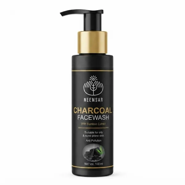 Neemsar_Charcoal_Face_Wash_with_Bamboo_Extract_–_Deep_Cleansing_Face_Wash_for_Oily_&_Acne-Prone_Skin_|_Anti-Pollution_Formula_|_100_ml