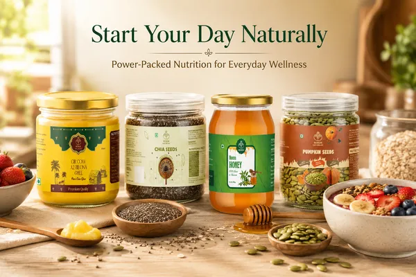 Neemsar_Complete_Wellness_Combo_|_Gir_Cow_A2_Bilona_Ghee_500ml_+_Neem_Honey_250g_+_Chia_Seeds_250g_+_Pumpkin_Seeds_250g_|_Daily_Nutrition_&_Immunity_Support_Combo