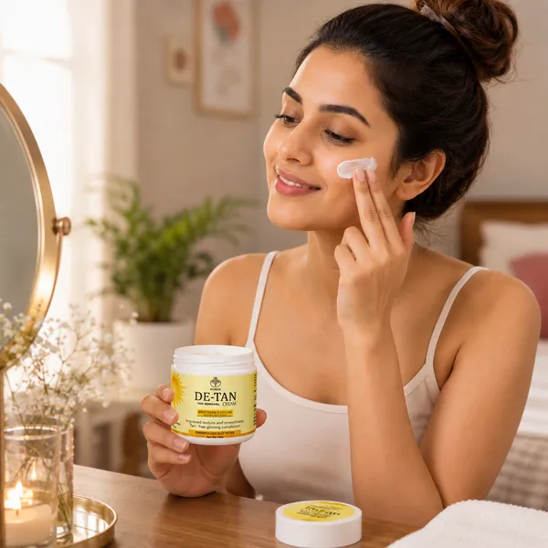 Neemsar_De-Tan_Cream_–_Brightening_&_Cooling_Tan_Removal_Cream_with_Milk,_Honey_&_Kojic_|_100g