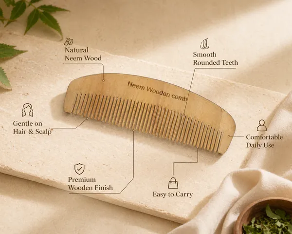 Neemsar_Neem_Wooden_Comb_for_Daily_Hair_Grooming_|_Natural_Neem_Wood_Comb_with_Smooth_Rounded_Teeth_|_Gentle_on_Hair_&_Scalp_|_Easy_to_Carry_|_Premium_Wooden_Finish