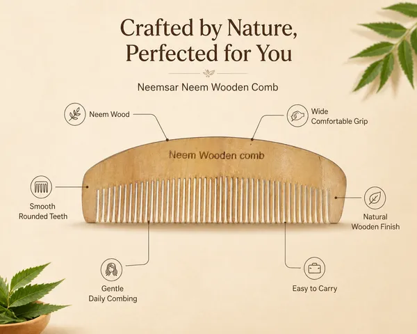 Neemsar_Neem_Wooden_Comb_for_Daily_Hair_Grooming_|_Natural_Neem_Wood_Comb_with_Smooth_Rounded_Teeth_|_Gentle_on_Hair_&_Scalp_|_Easy_to_Carry_|_Premium_Wooden_Finish